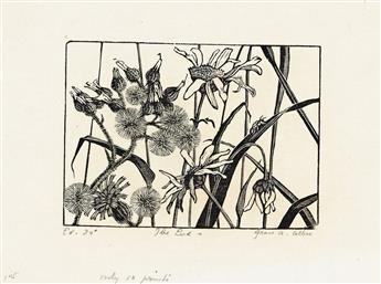 Albee, Grace (1890-1985) Four Wood Engravings: Natural History Subjects.